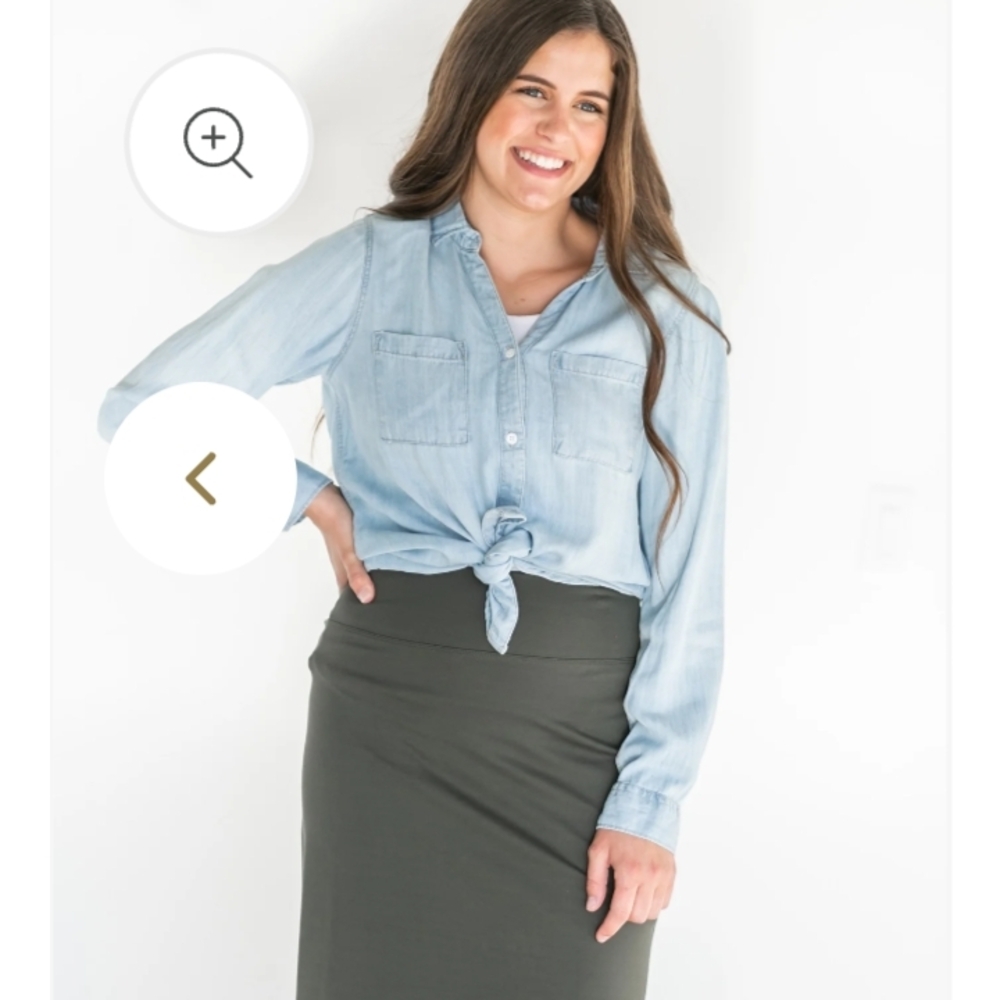 Inherit Clothing Company Dark Green Skirt